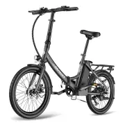 [EU DIRECT] FAFREES F20 Light Electric Bike 36V 16.75Ah Battery 250W Motor 20x1.95inch Tires 90-110KM Max Mileage 120KG