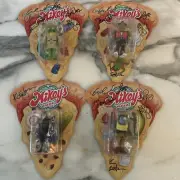 Signed SDCC 2024 Super7 TMNT Mikey’s Pizza Reaction Figures Set Kevin Eastman