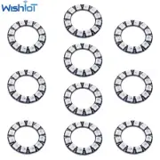 10PCS 12 Bits WS2812B 5050 RGB LED Ring Individually Addressable Pixel 5V 12LED