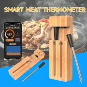 1/2-Probe Smart Meat Thermometer with Bluetooth | 165ft Wireless Range