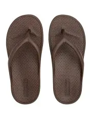[Archline] Rebound Orthotic Arch Support Foam Thongs in Brown