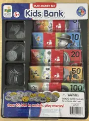 Learning Journey - Kids Bank - Play Money Set