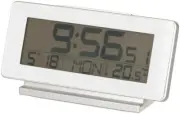 Digitech LCD Desk Clock with Alarm Time Date Day & Temperature Display
