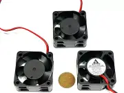 3 Pieces 3d Printer 24V Case Fan DC Computer Cooling 2pin 40mm X 20mm 4020 A32