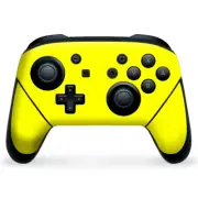 Nintendo Switch Pro Controller Skin Decal Vinyl Wrap - Bright Yellow