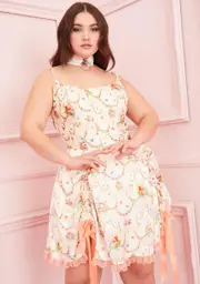 [Sugar Thrillz] Plus Lush Opulence Corset Dress