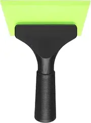 HARFINGTON Squeegee 5 Inch Long Auto Water Blade Shower Squeegee with Non-Slip Handle for Car Windshield Window Cleaner Glass Door, Green