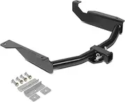 DNA Motoring TH-N-006 2'' Class 3 Steel Tow Hitch Receiver + Hitch Lock Pin & Clip Compatible with 98-03 Durango