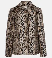 [Rixo] Rixo Leila leopard-print jacket AU 20 multicoloured