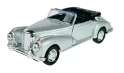 WELLY OLD TIMER 1955 MERCEDES-BENZ 300S SILVER 1:34 DIE CAST METAL NEW IN BOX