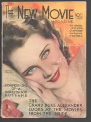 MAG: New Movie Magazine 7/1931-Tower-Norma Shearer cover art by Rolf Armstron...