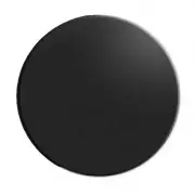 Cake Board Black Round Masonite 35cm / 14 inch