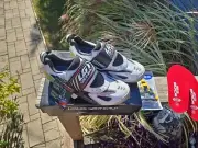 LOUIS GARNEAU CARBON HM TRIATHLON TIME TRIAL TT CYCLING SHOES EURO 40 US 7.5