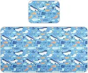 Cooling Baby Play Mattress 28" x 52" Reusable Bed pad for Baby&Toddler