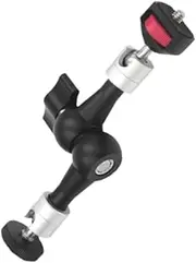 Vsenkes Camera Bracket Magic Arm Camera Holder Easy to Install Camera Mount Adapetr Phone Bracket for Monitor Video Camera LED Lights, 20cm