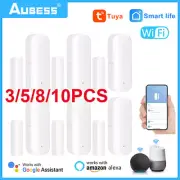 Tuya WiFi Door Window Sensor Smart Home Wireless Door Open / Closed Detector Sma