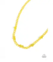 Paparazzi Fond Fshion Yellow Necklace NWT