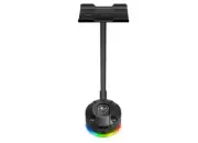 Cougar BUNKER-S RGB Headset Stand Vacuum Mounting System CGR-XXNB-HS1RGB*