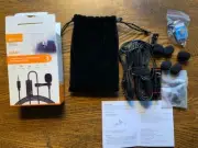 Loture KM-D1 Condenser Lavalier Microphone for Smart Phones Camcorders PC DSLR