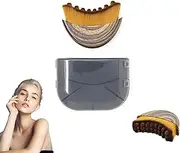 Lymphatic Contour Face Brush, Dry Brushing Face Brush, Lymphatic Drainage Massager for Face, Chin & Jawline Sculpting, Ergonomically Designed to the Skin Precisely and Relieve Fatigue (1Pc)