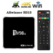 TV98Q Box 2.4G WiFi Set-Top Box TV98 Media Player US Plug T2K55196