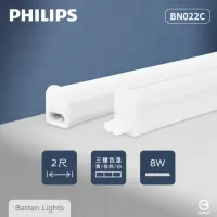 在飛比找momo購物網優惠-【Philips 飛利浦】2入組 易省 BN022C LED