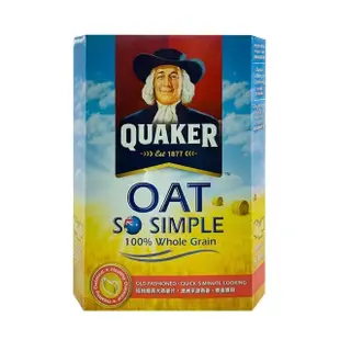 【美式賣場】QUAKER 桂格 經典大燕麥片(3000g/盒)