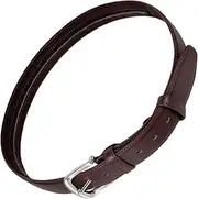 [TOVINANNA] Travel Waist Wallet Belt for Men Brown Belt with Efficient Zipper Mechanism Concealed Compartments for Secure Storage of Valuables Theft Design