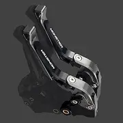 WILRAY Adjustable Foldable Extendable Brake Clutch Levers for D&ucati 620MONSTER / 620 MTS/ 400MONSTER /Monster 695/ Monster S2R 800