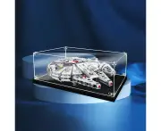 Display King - Acrylic display case with screw for LEGO(R) Millennium Falcon 75105 - No background