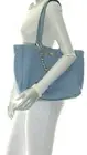 Michael Kors Harper Large East West Leather Tote Bag in Powder Blue