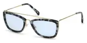 Emilio Pucci EP0044-O 55V Men's Sunglasses Tortoiseshell Size 53