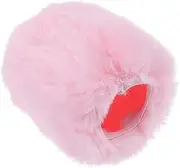 EXQUIMEUBLE Microphone Windscreen Furry Filter Cover for Reduces Wind Noise Easy Mounting Durable Plush Material for Outdoor Recording