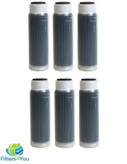 Pack of 6 - Refillable Cartridge w/ RO/DI Color Changing DI Resin | WS-MBDI -10"