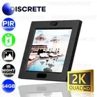 Portable Spy Photo Frame Camera 64GB Home Security PIR Sensor UHD 2K IR