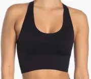 Z By ZELLA Seamless Crossback Sports Bra Black Size XS