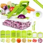 13IN1 Food Slicer Dicer Nicer Container Chopper Peeler Vegetable Fruit Cutter SH