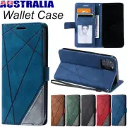 For Samsung Galaxy S25 S24 S23 Ultra S22 Plus S21 Case Wallet Flip Leather Cover