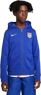 [Nike] USA 2022-23 Big Kid Youth Full Zip Fleece Hoodie