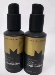 TWO Men’s Michael Strahan Daily Defense Face and Neck Moisturizer 3.4oz men