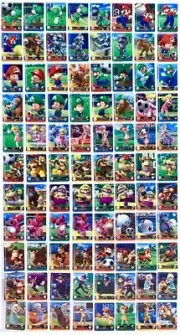 Complete Set of ALL 90 Mario Sports Superstars Amiibo Cards USA Version