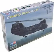 HobbyBoss 1/72 American CH-46 Sea Knight Airplane Plastic Model Kit