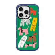 iPhone 16 Pro Impact Case MagSafe Compatible Dog Park iPhone Case by Tess Smith-Roberts