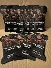 Five Nights at Freddy's Holographic Stickers, 10 Packs of 5 Stickers Each!