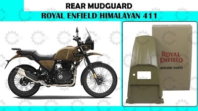 Royal Enfield "Rear Mudguard With Sticker Desert Himalayan 411"