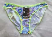 Bonds Ladies WTKAT 7H2 Floral Flounce Print Hipster V Bikini Brief Size 16 New