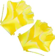 1 Pair Swimming Gloves Swim Gloves for Women Silicone Swim Gloves Pool Gloves Water Gloves Swim Gear Mittens for Men Silicone Swim Paddles White Aerobic Accessories Man Silica Gel