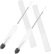 ULTECHNOVO 2pcs Lactometer Milk Hydrometer Kitchen Kit Sturdy Lactate Meter Degree Tools Lactate Meter for Beginners Measure Supply Kitchen Supplies Measure Tool Kitchen Supply Iron Sand