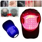 LED Red Blue Near Infrared Light Therapy Cap Hair Regrowth Pain Relief Hat