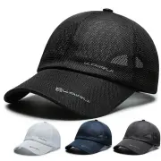 Spring Summer Breathable Mesh Baseball Caps for Men Women Outdoor Sports Fishing Driving Adjustable Casual Hats Sunscree